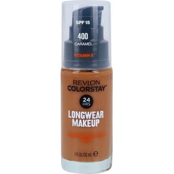Revlon Cosmetics ColorStay dlhotrvajúci zmatňujúci make-up pre mastnú a zmiešanú pleť 400 Caramel 30 ml