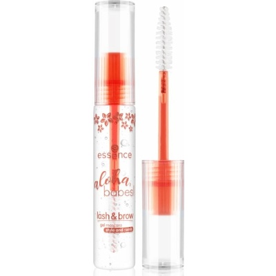 Essence Aloha babes! gelová řasenka na řasy a obočí 01 Ready Sun-set Go! 9 ml