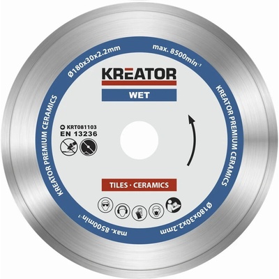 Kreator Diamantový kotúč 180 mm KRT081103