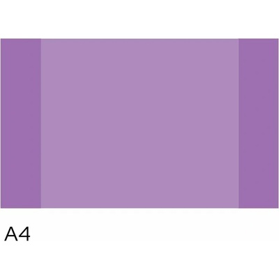 LUMA Obal na sešity A4 10 ks pastel fialový