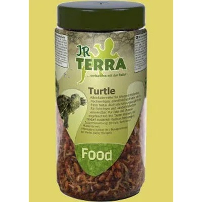 JR FARM Terra Food Turtle - висококачествена храна за костенурки, богата на протеини 70 гр