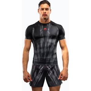 Venum Мъжки рашгард Venum Demon Rashguard SS black/grey