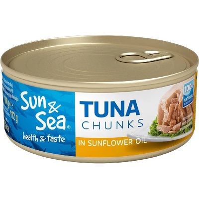 Sun&Sea Tuňák kousky ve slunečnicovém oleji 160 g