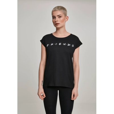 MERCHCODE Дамска тениска Merchcode Friends Logo в черен цвятUB-MC331-00007 - Черен, размер S