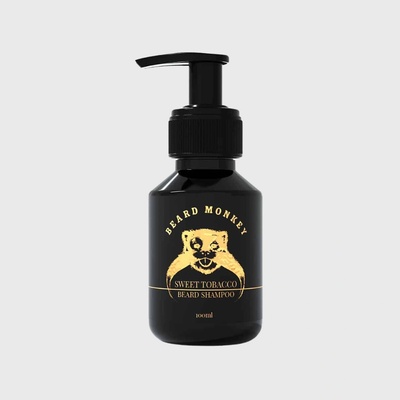 Beard Monkey Sweden Beard Monkey Sweet Tobacco Beard Shampoo hloubkově čisticí šampon na vousy 100 ml