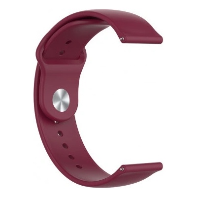 BStrap Silicone řemínek na Garmin Vivoactive 4s, vine red SGA009C05