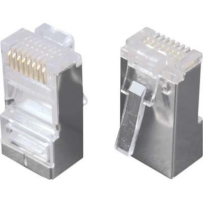 Solarix Konektor KRJ45/5SH RJ45 8p8c Cat.5E STP stíněný na licnu – Hledejceny.cz