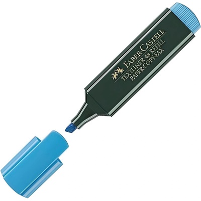 Faber-Castell Текст маркер Faber-Castell 1548 Скосен връх 1-5 mm, Син