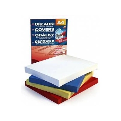 Herlitz Binder pads a4 leather-like delta 100 pcs, yellow
