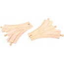 Bigjigs Trojitá výhybka 2 ks