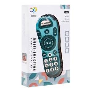 Mattel Interactive Kids TV Remote Control Blue + Sound Melodies + LED Light