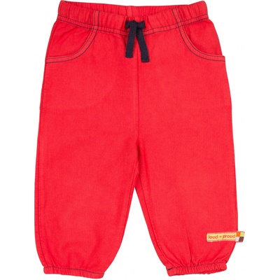 Dětské kalhoty Červená