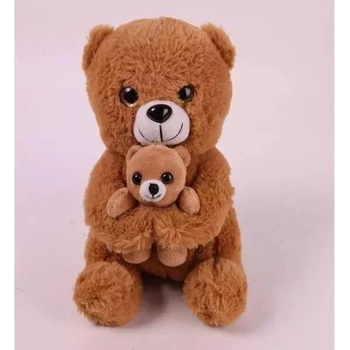 QX Плюшено мече със своето мече - 20 см (810175)