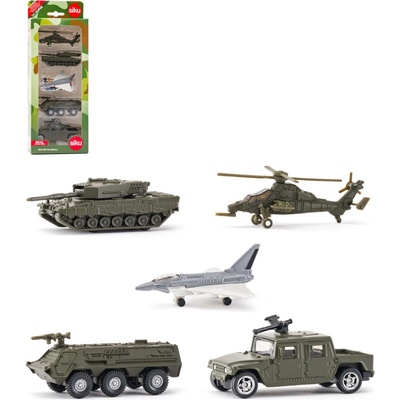 SIKU Military Sada vojenských vozidiel 5 ks