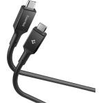 Spigen Кабел с бързо зареждане за устройства с USB-C  орт - Spigen Essential USB-C to USB-C Cable 100W (черен) (100 см) (ACA09459)