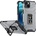 HQWear Калъф Crystal Ring Case Kickstand Tough Rugged, за iPhone 13, черен (9145576220610)