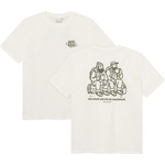 DEDICATED Мъжка тениска DEDICATED T-Shirt Stockholm Camp Crew T-shirt - Off-White (217-0107-0111)