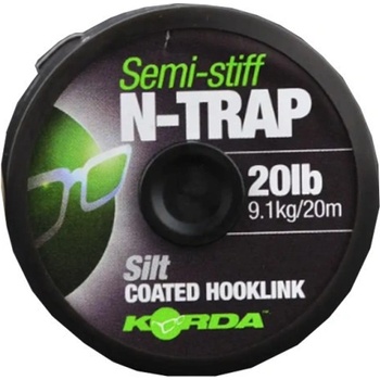 Korda šnúra N-TRAP Semi Stiff Silt 20m 20lb