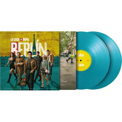 OST ♫ Berlín - La Casa de Papel / Limited Numbered Edition of 500 copies / Turquoise vinyl LP