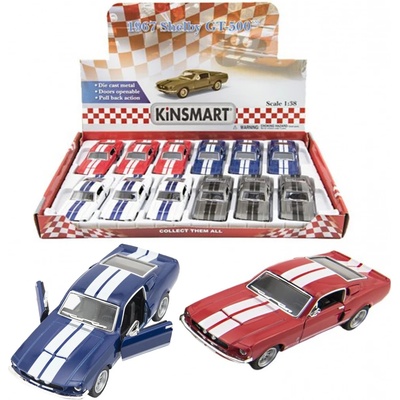 Kinsmart Teddies Auto Shelby GT-500 kov 13 cm