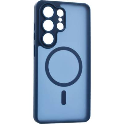 Gigapack Samsung S26 Ultra GIGAPACK Силиконов калъф за телефон, удароустойчив, MagSafe, ТЪМНОСИНЬО GP-187902 (GP-187902)