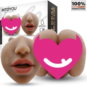 INTOYOU LikeTrue Lola Ultimately Realistic Vagina, Anus & Mouth 650g Brown