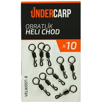 UnderCarp Obratlík Heli Chod Veľkosť 8 10 ks