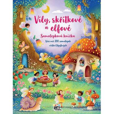 Velká samolepková knížka víly skřítkové a elfové