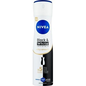Nivea Black & White Invisible Silky Smooth 48h roll-on 50 ml