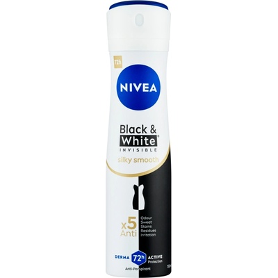 Nivea Black & White Invisible Silky Smooth 48h roll-on 50 ml