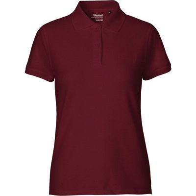 Neutral Dámské polo triko NE22980 Bordeaux