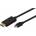 MicroConnect Mini Displayport to HDMI Cable 5m incl. audio transmission Black, with gold plated plugs