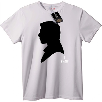 NOONEBRAND Тениска I Know - M, White