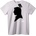 NOONEBRAND Тениска I Know - M, White