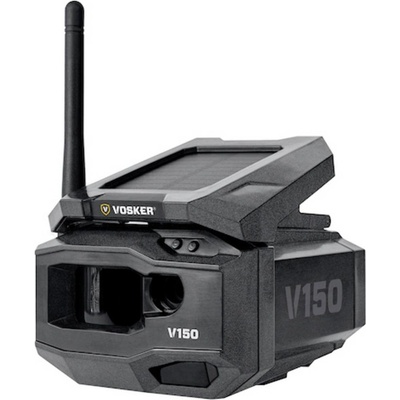 Vosker V150 LTE Wireless Outdoor Solar funkce zrychleného snímání, přenos obrazu 4G, GSM modul černošedá