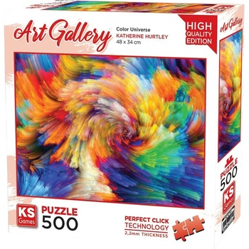 KS Games Пъзел KS Games от 500 части - Цветна вселена (20064)