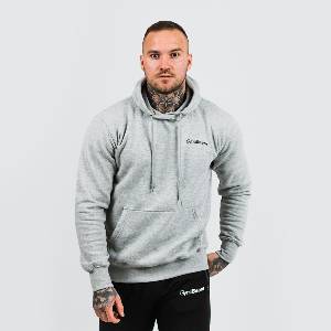 GymBeam Суичър Athlete Grey Black L