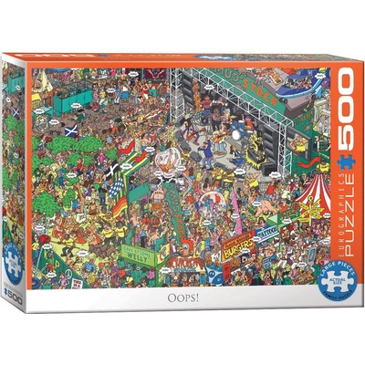 EUROGRAPHICS - Puzzle Oops! by Martin Berry - 500 piese