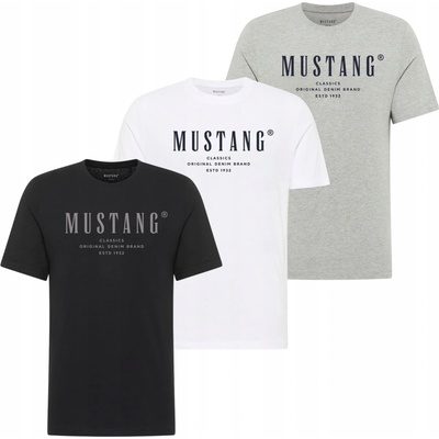 Mustang pánske tričko okrúhly výstrih