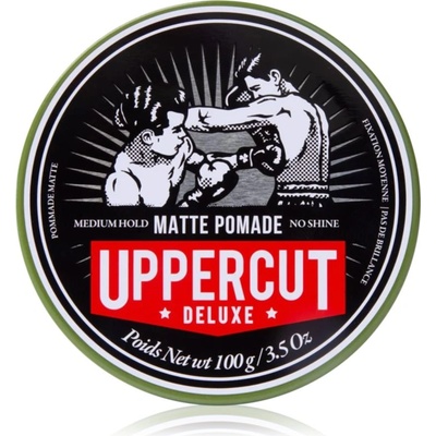 Uppercut Deluxe Matt Pomade стилизираща паста За коса за мъже 100 гр