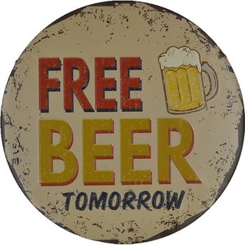 Ceduľa Free Beer