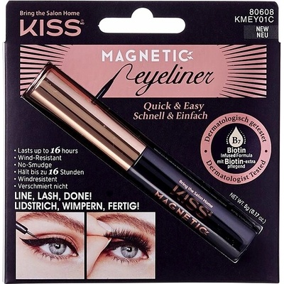 KiSS Magnetic Eyliner očná linka 01 Strip Lash 4 g