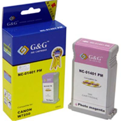 Compatible Глава за CANON W7250 - Photo magenta BCI-1401PM - 7573A001AA - G&G (200CANBCI1401PM)