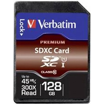 VERBATIM SDXC UHS-I 128GB 44025