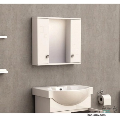 Inter Ceramic Горен огледален pvc шкаф за баня icmc 1034 60