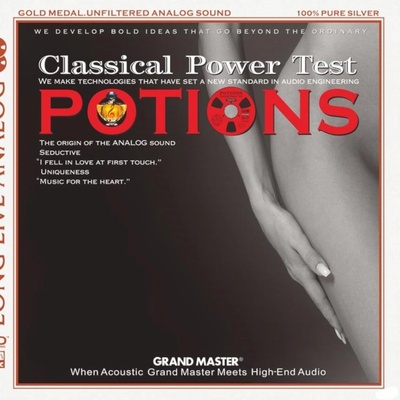 ABC Records Potionns Classical Power Test Limitovaná edice Referenční HD Mastering AAD CD