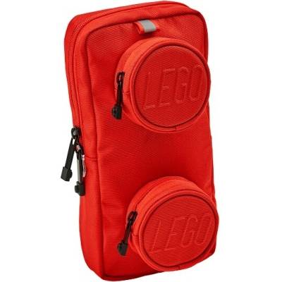 LEGO Signature Brick 1x2 Sling Bag s jedným popruhom červený