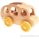 Grimm's Dřevěný autobus se žlutými koly
