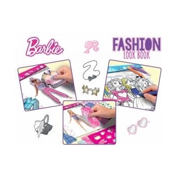 Lisciani Barbie Sketch Book Fashion Look Book