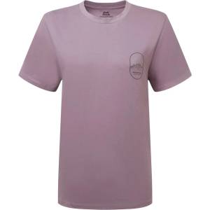 Mountain Equipment Дамска тениска Mountain Equipment Women's Alpenglow Tee T-shirt - Allium - размер 42 (EU) (916-5944-0115)
